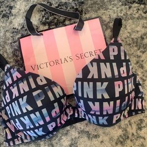 VS PINK push up bra 34C